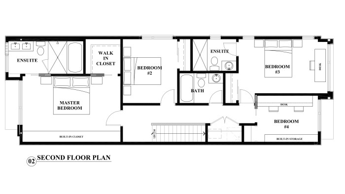 Desain ruang lantai dua